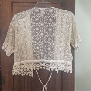 Forever 21 Sweaters - Forever 21 Lace Cardigan Forever 21 Sweaters - Forever 21 Lace Cardigan